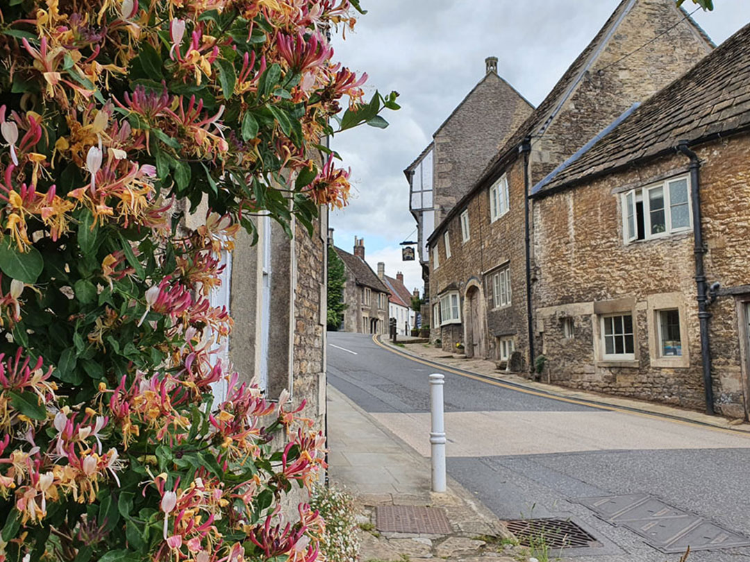olh houses in o Norton St Philip street
